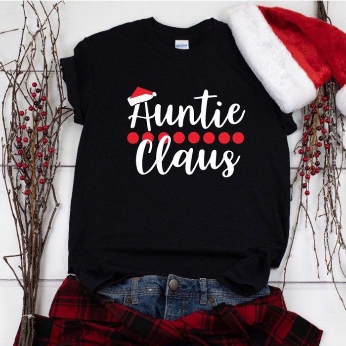 Auntie Shirt - Gift For Aunt For Christmas