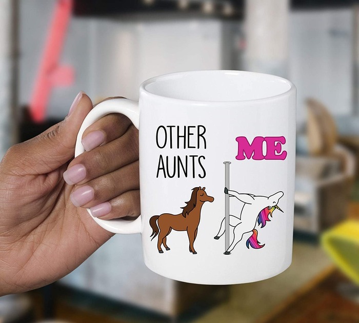 Christmas Gifts For An Aunt - 'Cool Aunt' Mug