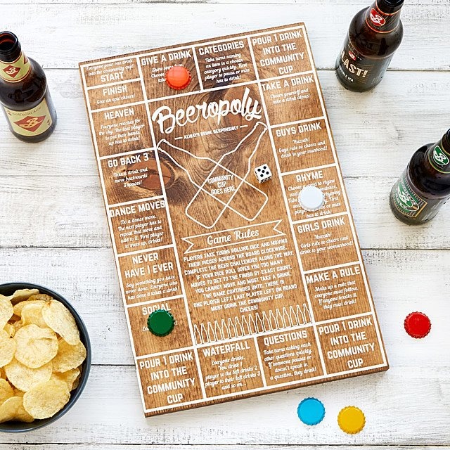 Christmas gift for aunt - Beeropoly Board Game
