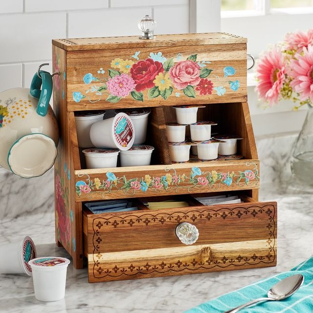 Christmas gift for aunt - The Pioneer Woman Coffee Pod Organizer