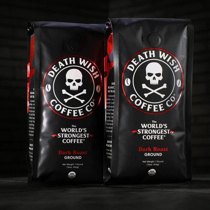 Coffee Death Wish - Gag Gifts For Dad
