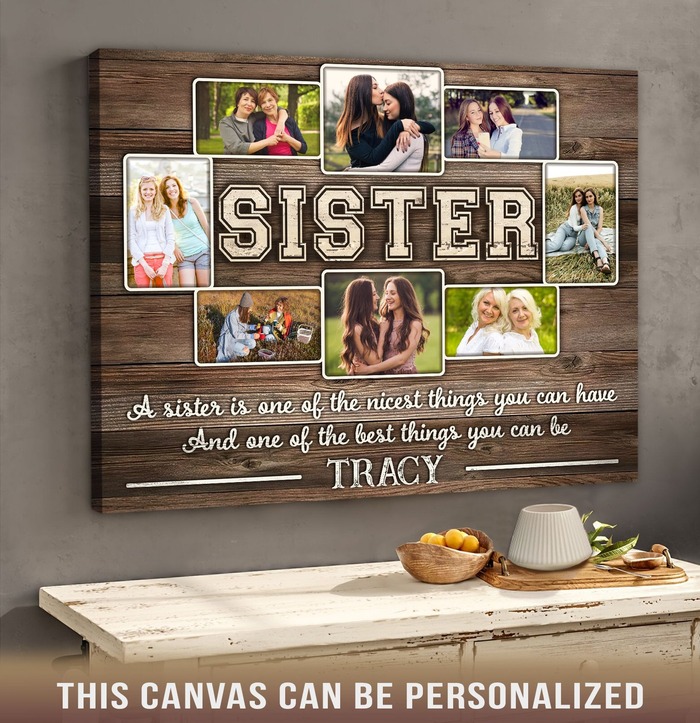 Christmas Gifts For Sister-In-Law - You Are My Bestie Forever Canvas