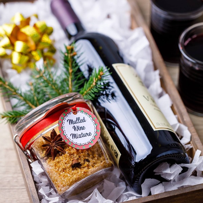 Christmas presents for sister in law - DIY Mulled Wine Gift Set