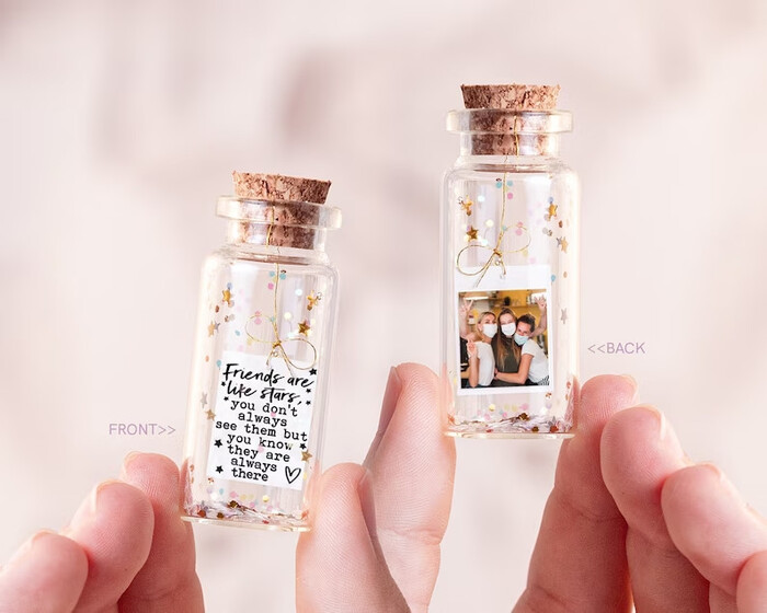 Messages In A Bottle - holiday gift ideas for friends. Image via Google.