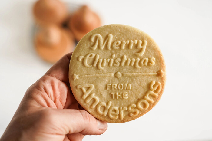 Cookies with Custom Designs - cheap christmas gifts for best friends. Image via Google.