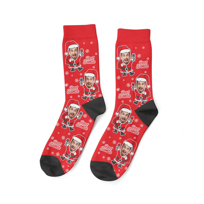 Customized Socks - cheap Christmas gifts for boyfriend. Image via Google.