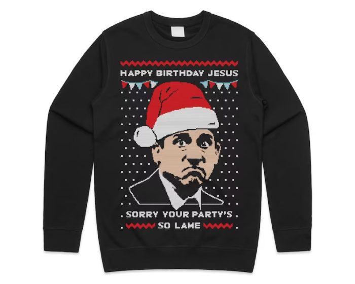 Funny Winter Sweatshirt - Fun Christmas Gifts For Boyfriend. Image Via Google.