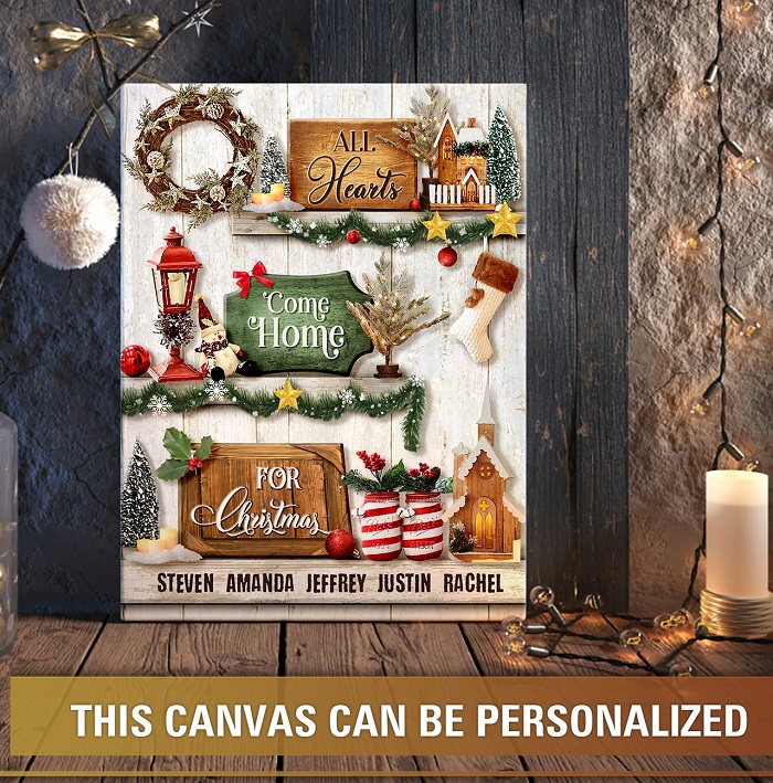 Christmas Canvas Wall Art - Christmas Ideas For Boyfriend. Image Via Google.