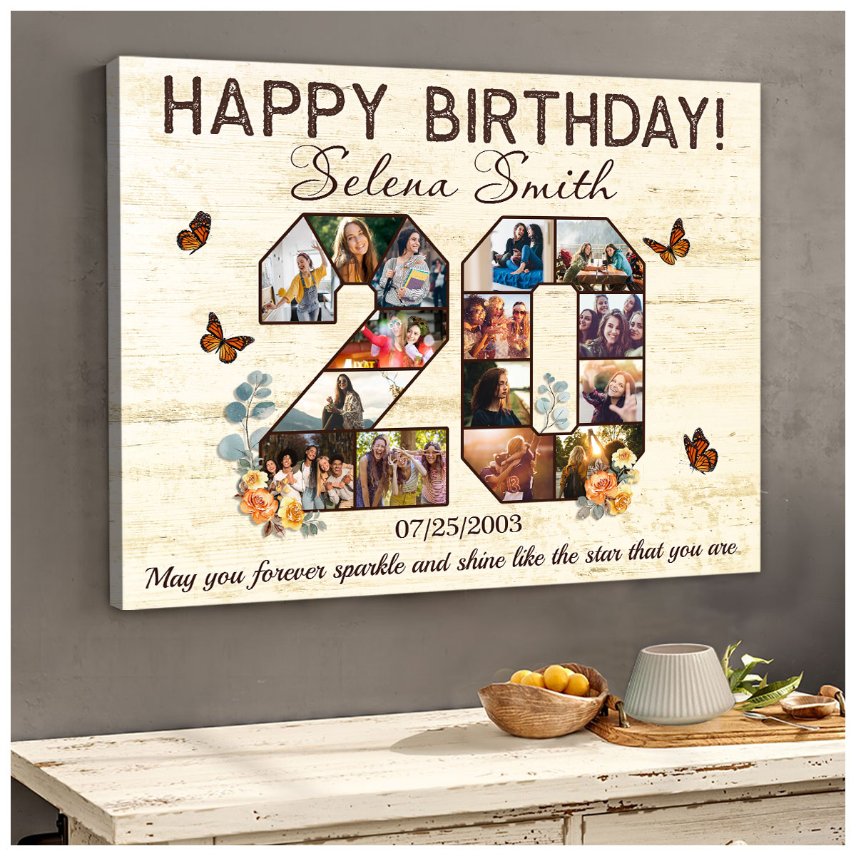 Meant2Tobe | 20Th Birthday Gifts For Women Happy 20Th Birthday 20Th Birthday