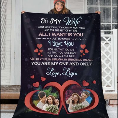 Gifts For Wife Women Valentines Day Blanket From Husband Anniversary Valentines Day Gift For Her