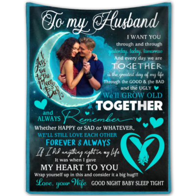 Personalized To My Husband Blanket From Wife Birthday Gift Ideas For Husband