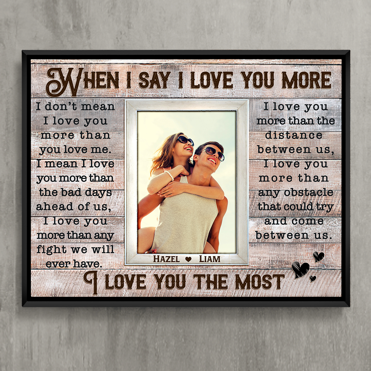 Personalized Wedding Gift For Couple Unique Gift For Newly Married Couple -  Oh Canvas