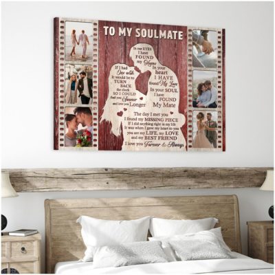 Romantic Gift For Anniversary Customized Gift For Valentine's Day Canvas Print