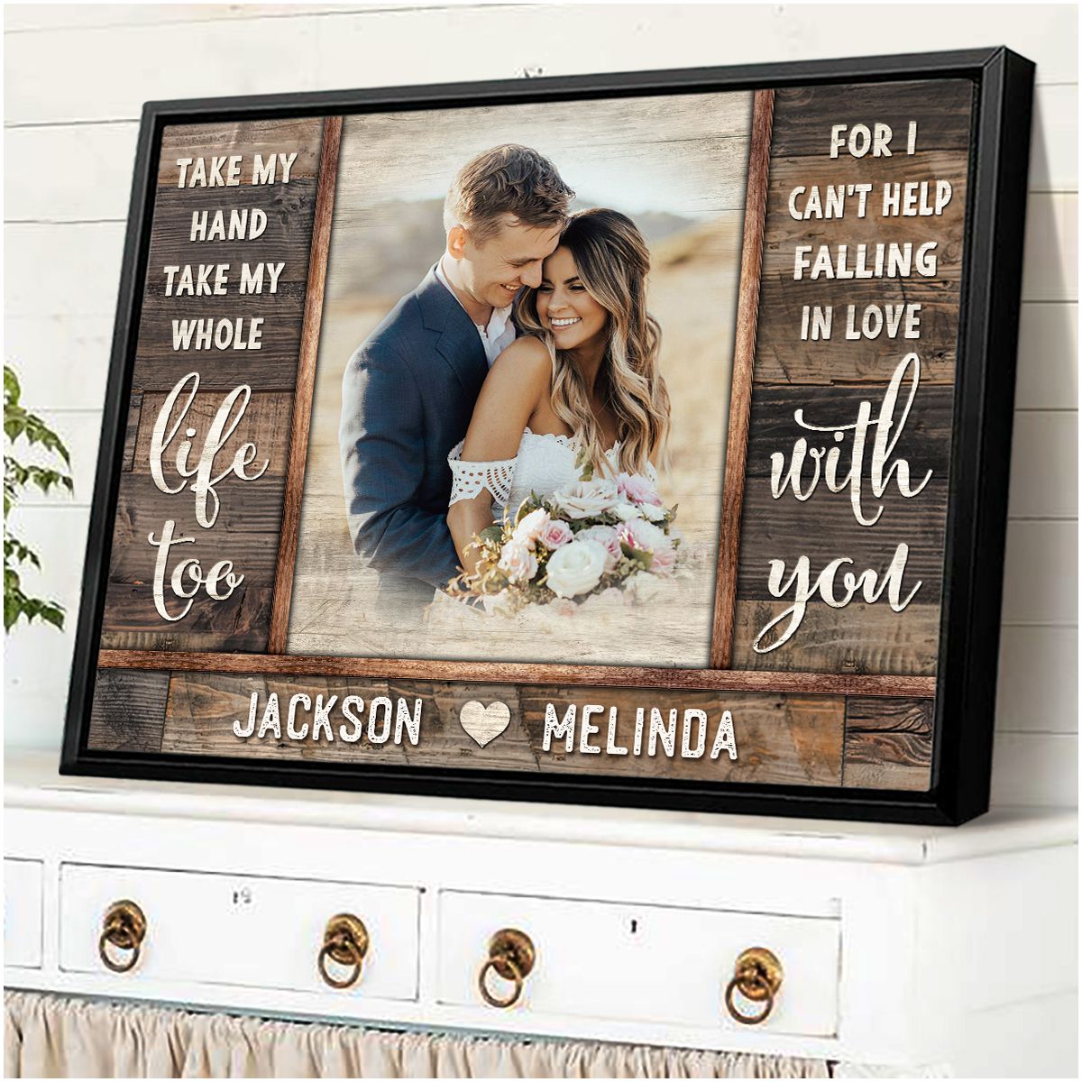 Best Wedding Gifts Personalized Wedding Photo Gift Wedding Gift Ideas For  Couple Already Living Together Ohcanvas - Oh Canvas