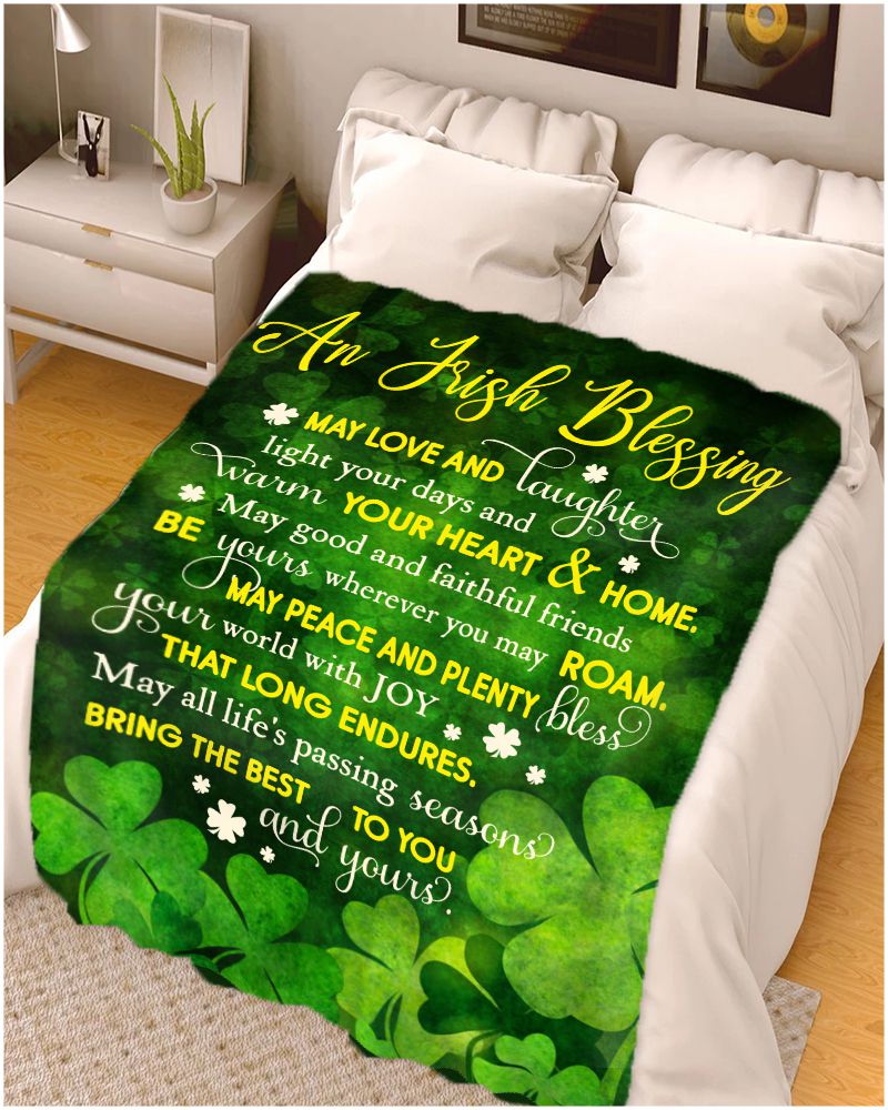 St patrick's best sale day blanket