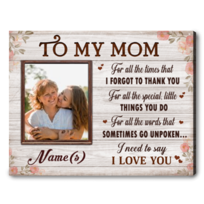 Personalized Gift For Mom From Son Thoughful Mother's Day Gift Idea