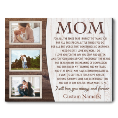 Personalized Mom Gift Meaningful Gift Idea For Mothers Day