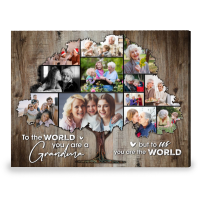 Gift For Grandma That Have Everything Grandma Mother's Day Gift Canvas Print