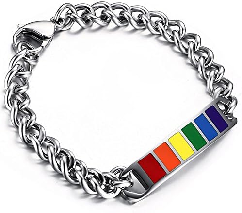 Stylish Rainbow Bracelet as perfect gift ideas for gay couples