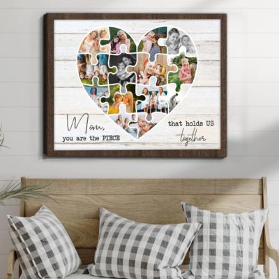 Nice Mother's Day Gift Customized Mom Gift From Daughter And Son Canvas Print
