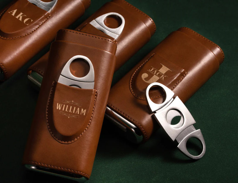 Sophisticated Cigar Holders For Best Groomsmen Gift Ideas In Bachelor Party
