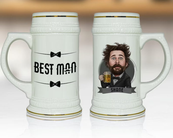 Camping Mugs For Outdoor Groomsmen Gifts.