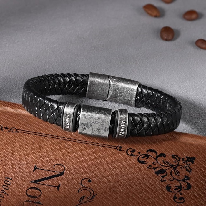 A braided leather bracelet is one of the best gifts for men who have everything