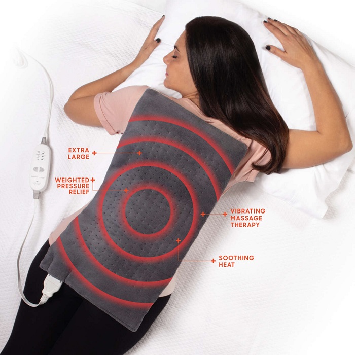 A massage healing pad is a relaxation gift for a boyfriend