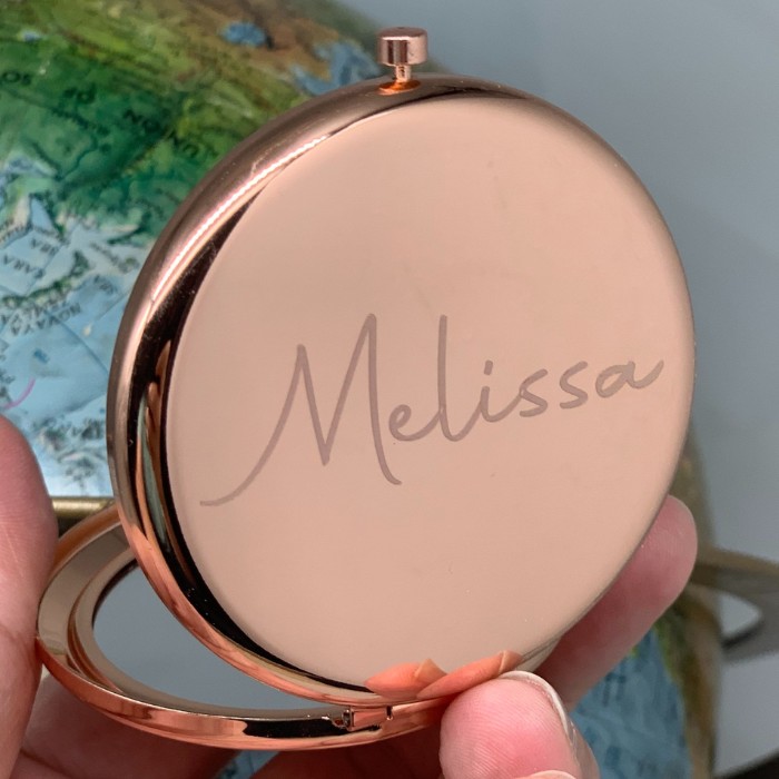 Engraved Compact Mirror