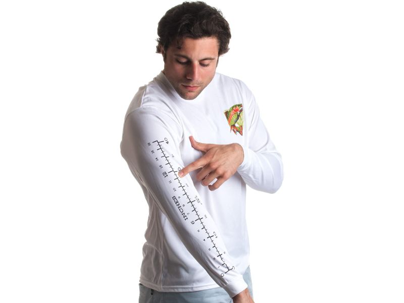 Fishing Measuring T-Shirt for gifts for fisherman