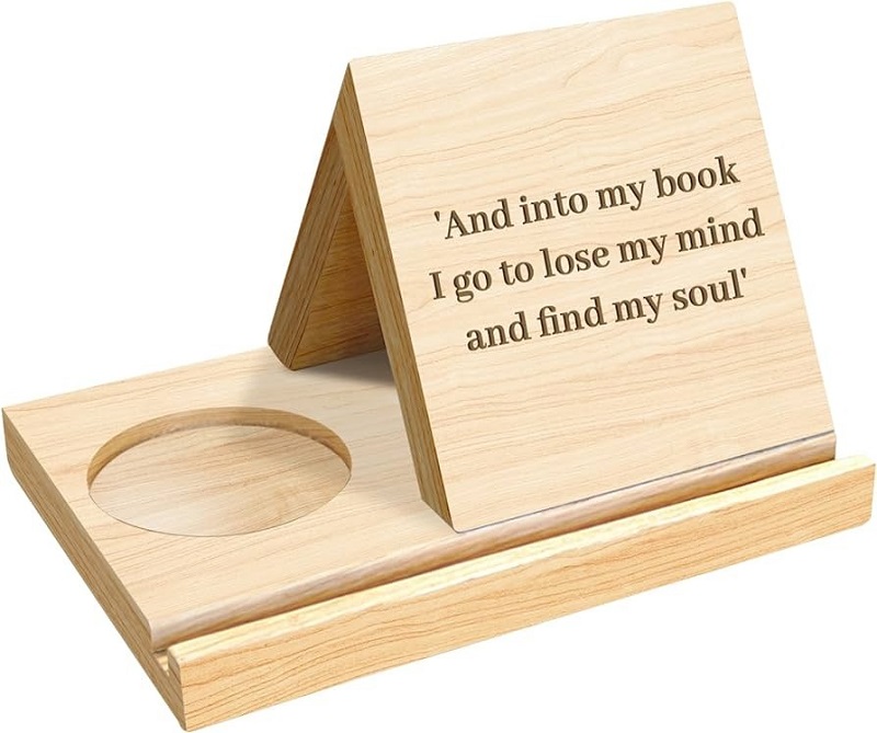 Wooden Book Tray