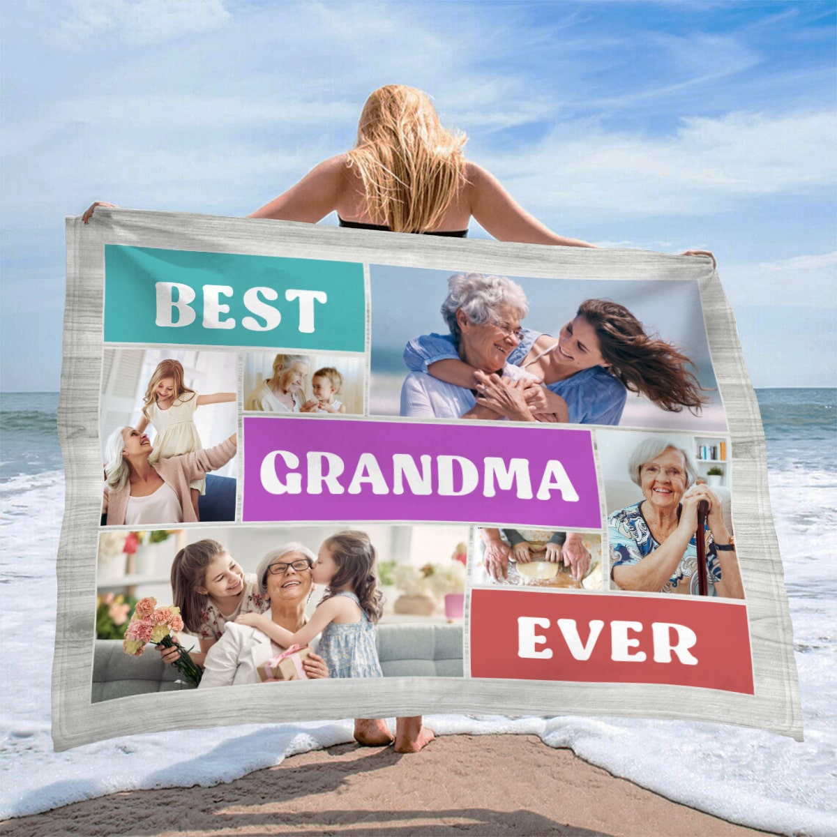 Grandma Gifts Blanket 60''x50'', Best Gifts for Grandma, Great