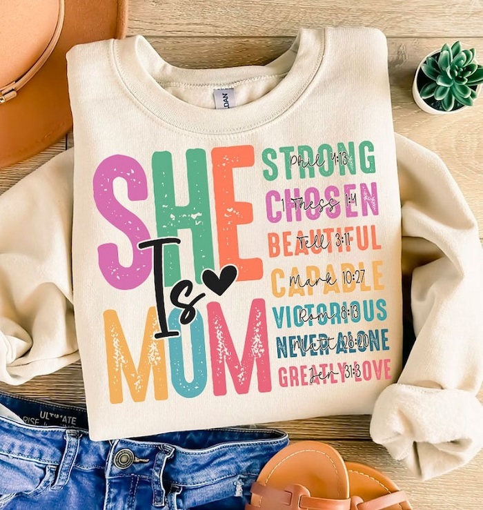 Personalized Mom Sweater