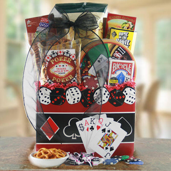 Poker Basket - Easter gift ideas for him