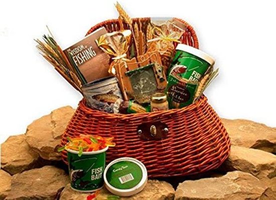 Fisherman'S Gift Basket - Easter Gift Ideas For Him