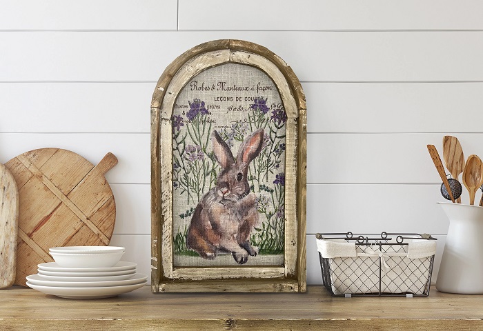 Bunny Wall Decor as men's easter basket for boyfriend