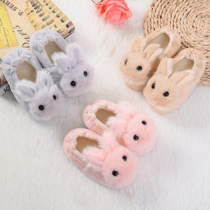 Lamb Infant Baby Slippers - Easter bunny basket