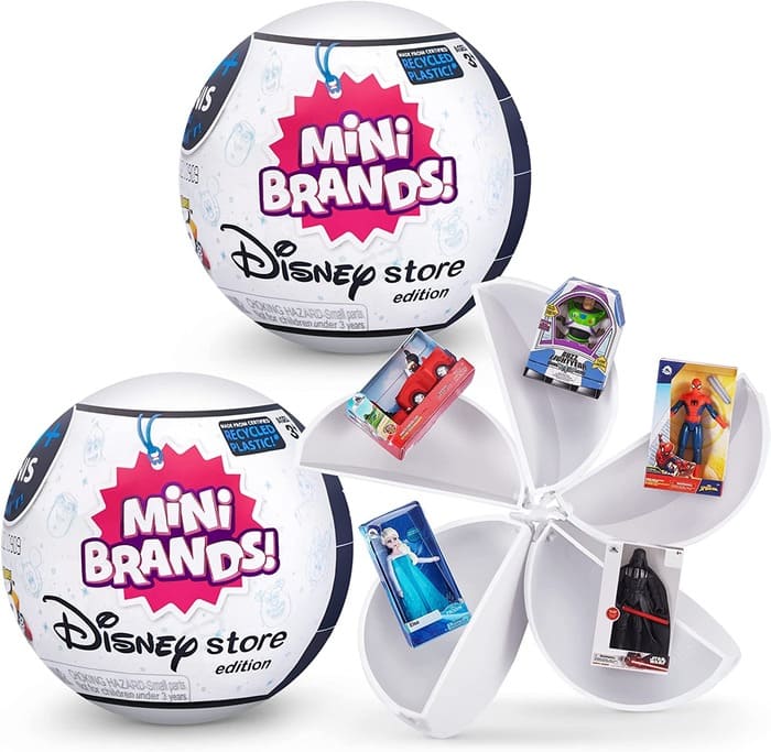 5 Surprise Mini Brands Disney Store Mystery Capsule - Easter Toys For Kids