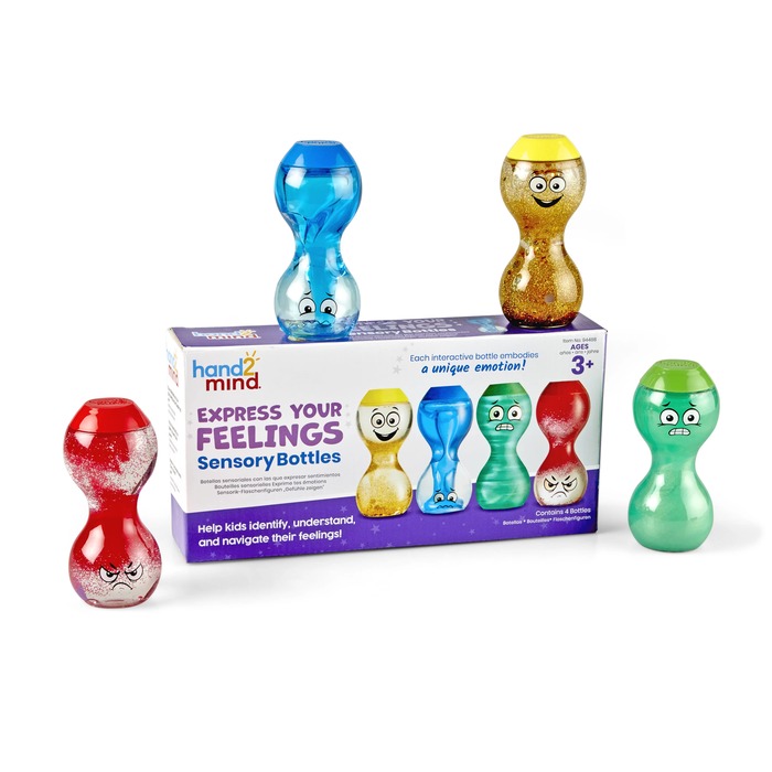 Express Your Feelings Sensory Bottles - Easter gifts for kids