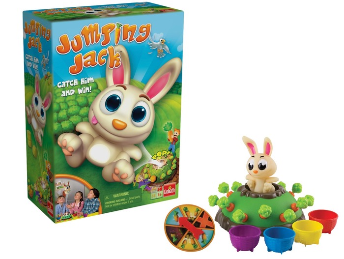 Jumping Jack Game - Easter toys for kids