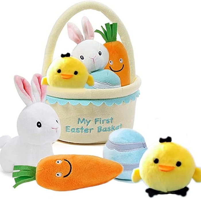 My First Easter Basket Set - Easter Stuffed Animals