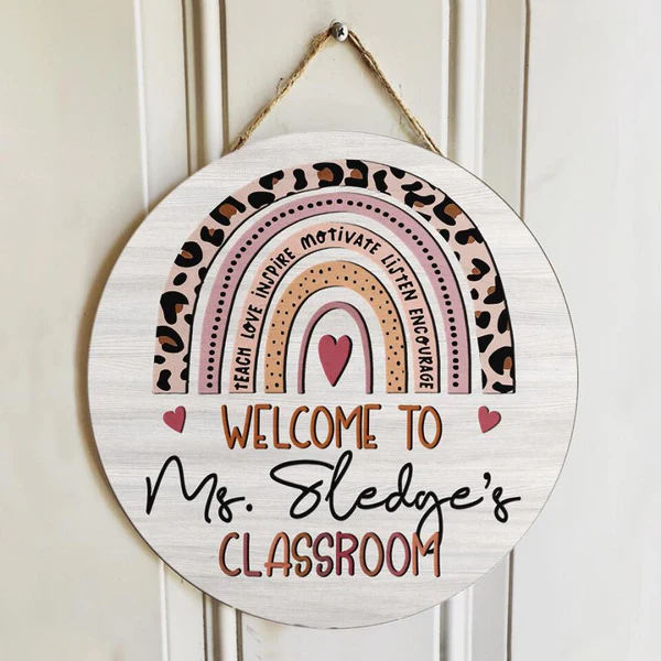  Personalized Sign With Their Name - Easter Gifts For Teachers