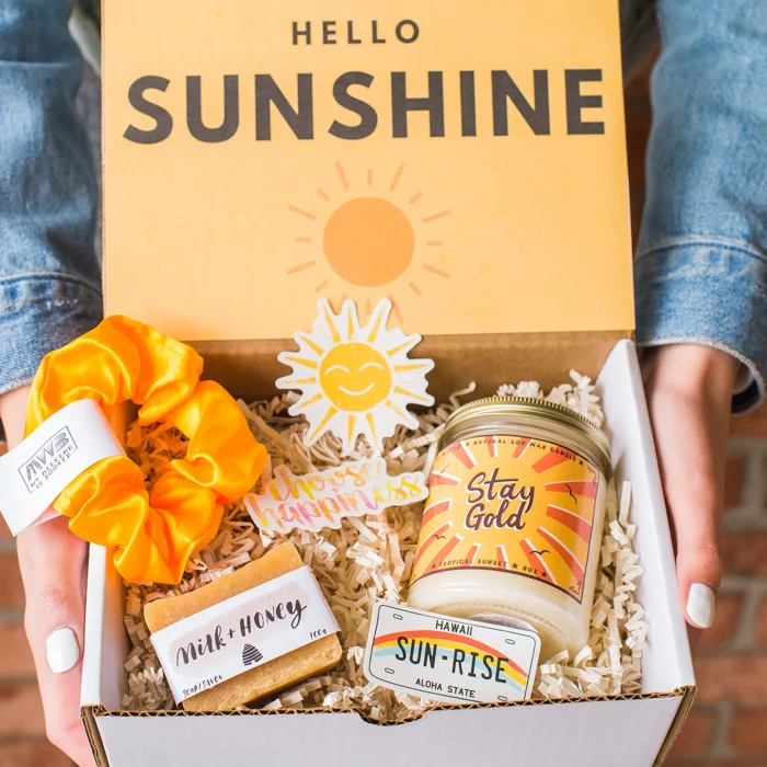 Sunshine in a Box - teacher easter gifts