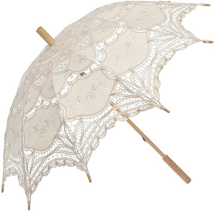 Lace Parasol - Easter Present For Wife