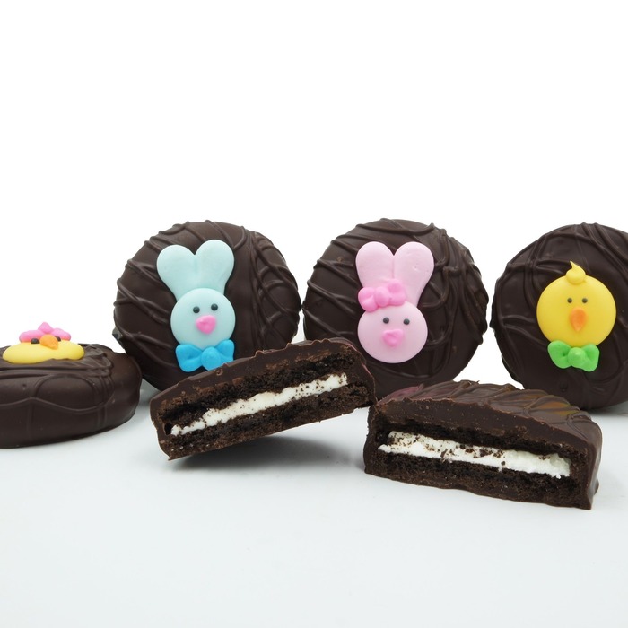 Dark Chocolate Covered Oreo Cookies - Easter Gifts For Wives