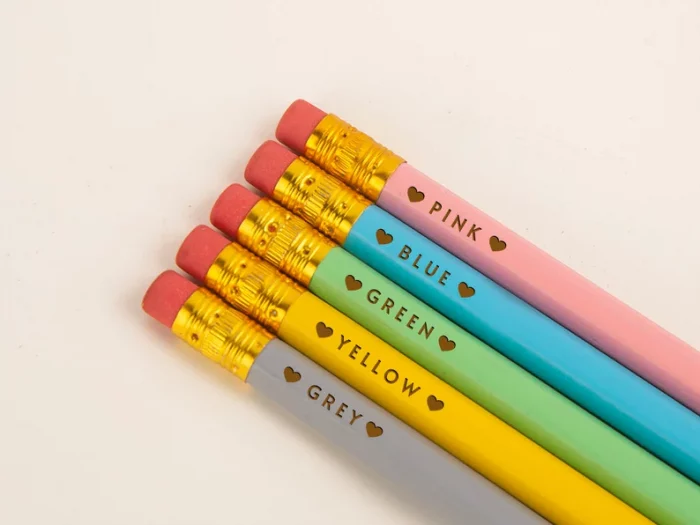 Palettized Engraved Pencils - Unique Easter Gifts