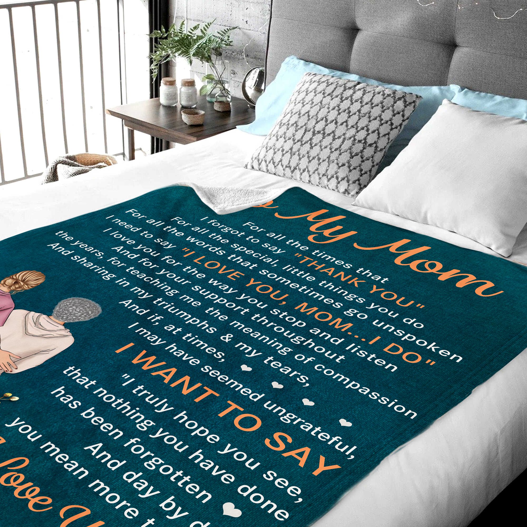 Fleece Blankets Blanket For Daughter From Mum Birthday Gifts For