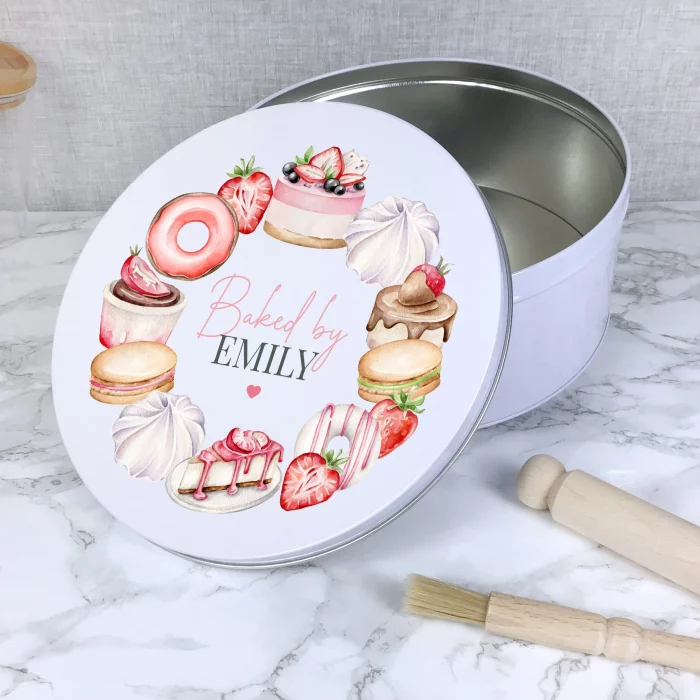 Personalized Treat Storage Tin - Fantastic Easter Gift Ideas For Teacher