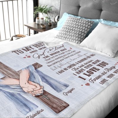 Personalized Blanket For Husband Best Family Gifts To My Husband