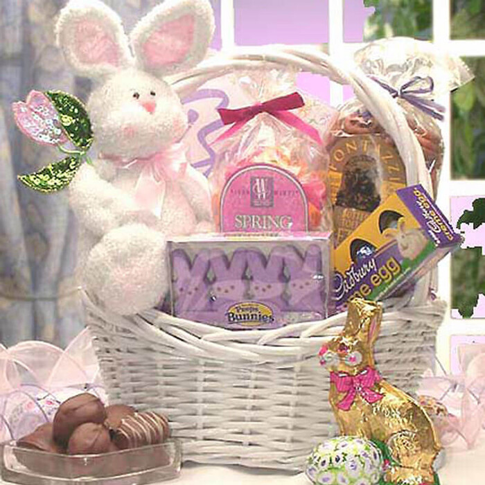 Spring Bunny Spa Basket - Easter Basket Ideas For Teen Girl